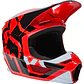 CASCO FOX V1 LUX ROJO  - Miniatura 1