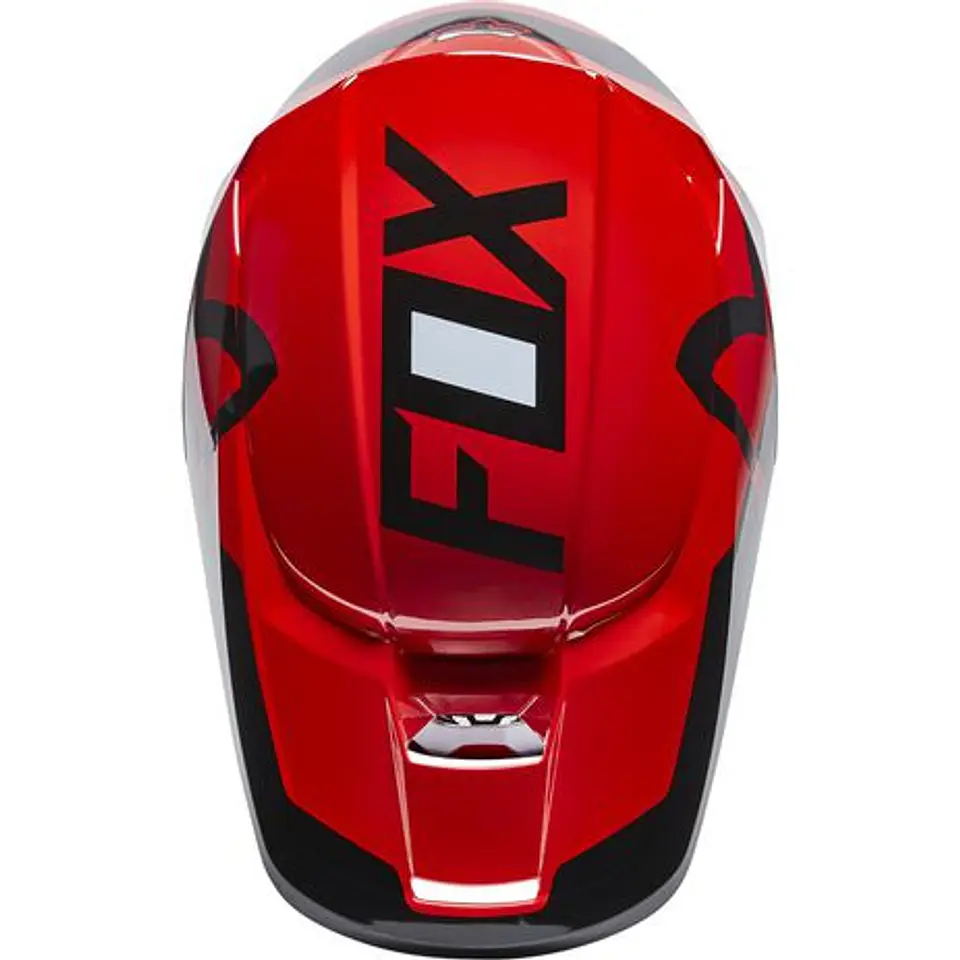 CASCO FOX V1 LUX ROJO  3