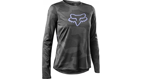 JERSEY FOX MUJER RANGER TRU DRI GRIS
