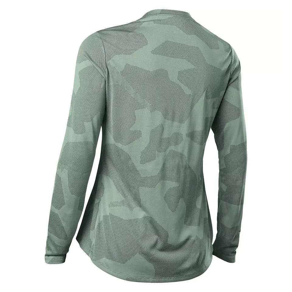JERSEY FOX MUJER RANGER TRU DRI VERDE 2