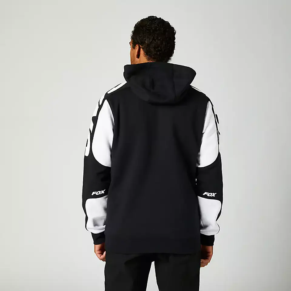 POLERON FOX CANGURO KARRERA NEGRO 2