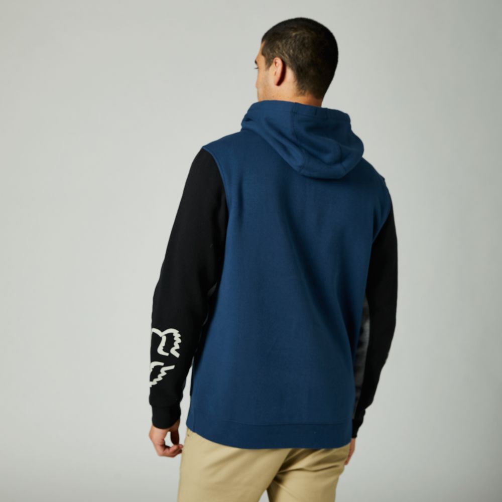 POLERON FOX CANGURO RKANE AZUL