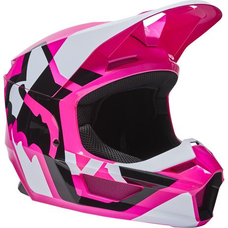 CASCO FOX V1 LUX ROSADO