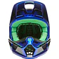 CASCO FOX V1 PERIL NEGRO/AZUL/VERDE - Miniatura 4