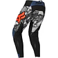 PANTALON FOX MX22 KARRERA GRIS/AZUL - Miniatura 2