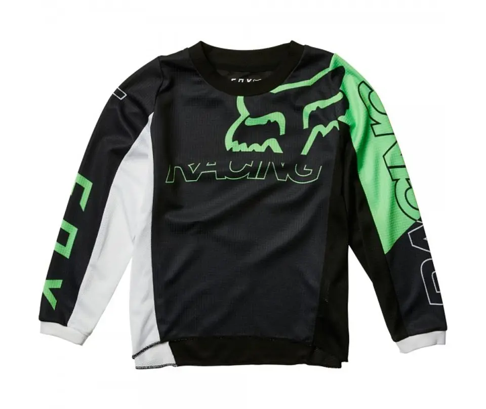 JERSEY FOX KIDS NEGRO/VERDE 1
