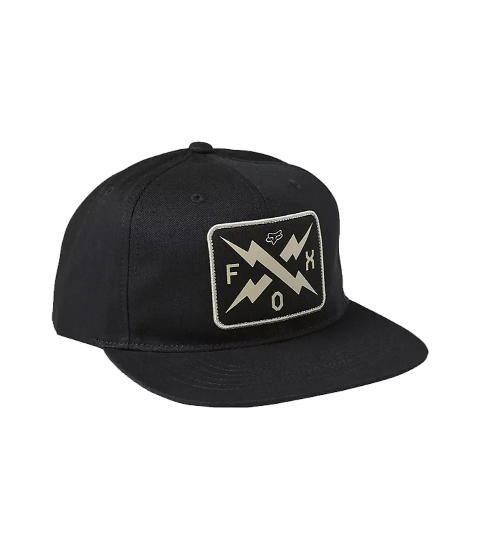 GORRO FOX SNAPBACK CALIBRATED BLACK 1