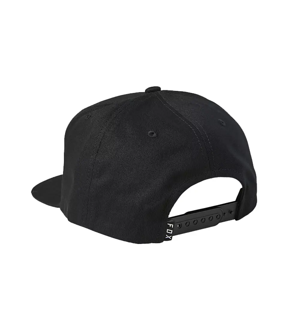 GORRO FOX SNAPBACK CALIBRATED BLACK 2