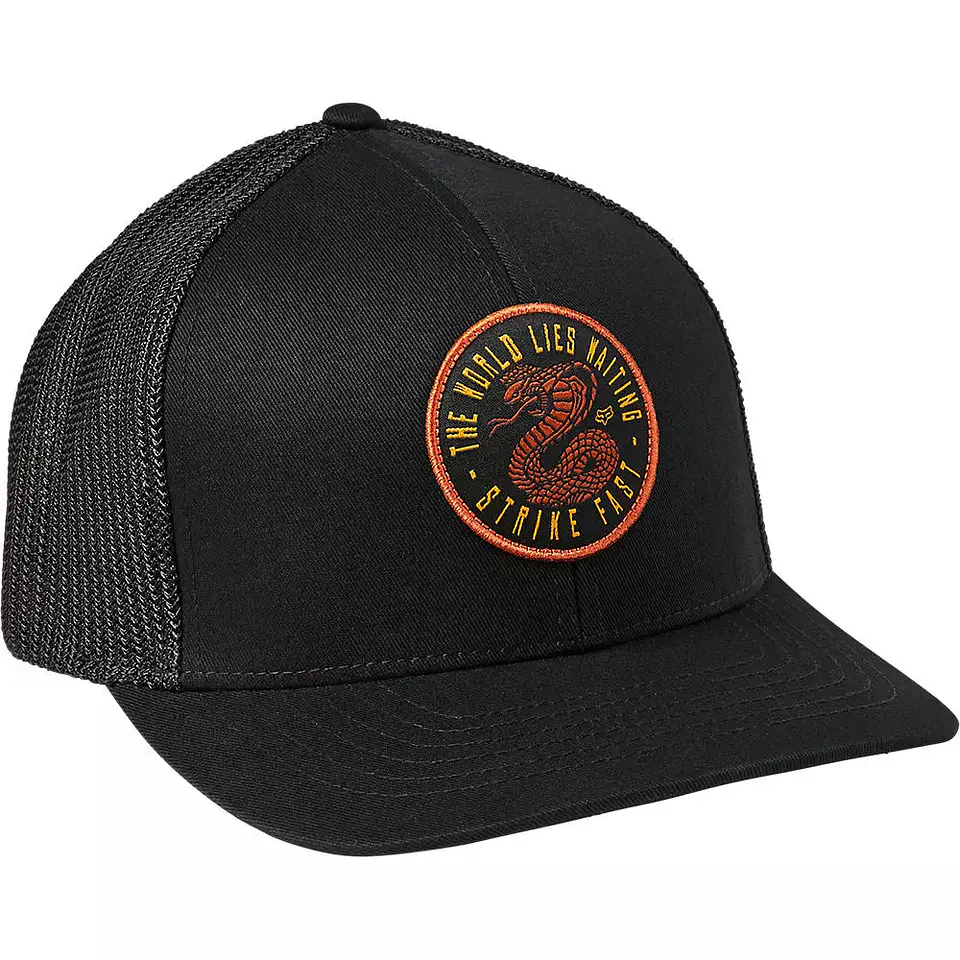 GORRO FOX FLEXFIT GOING PRO NEGRO 1