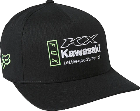 GORRO FOX KAWASAKI NEGRO 