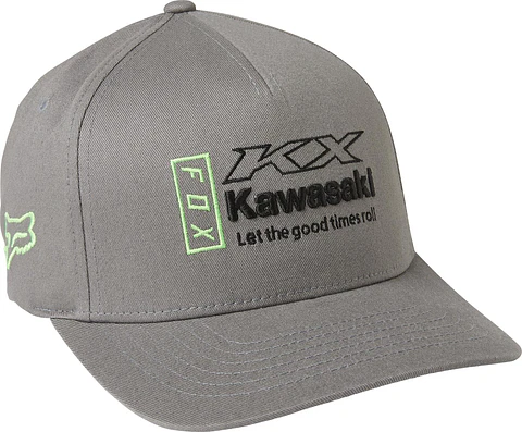 GORRO FOX KAWASAKI GRIS