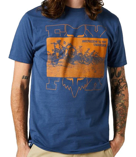 POLERA FOX HEAD SPLITTER AZUL