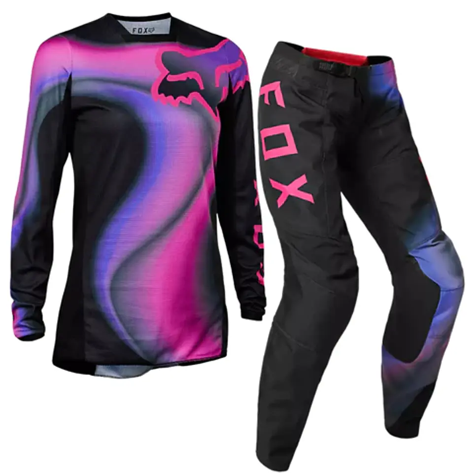 CONJUNTO FOX MUJER 180 TOXSYK NEGRO/MORADO 1