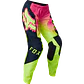 PANTALON FOX MUJER 180 LEED AMARILLO/ROSADO - Miniatura 1