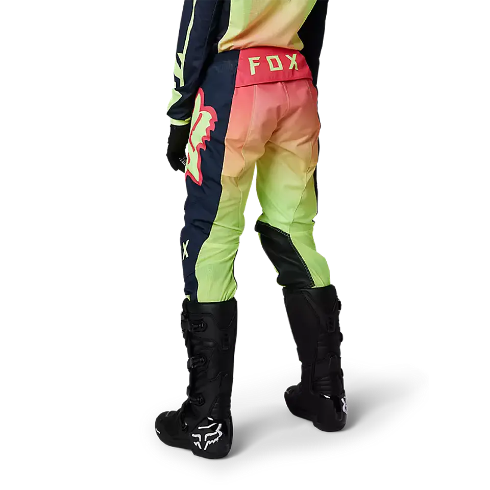 PANTALON FOX MUJER 180 LEED AMARILLO/ROSADO 2