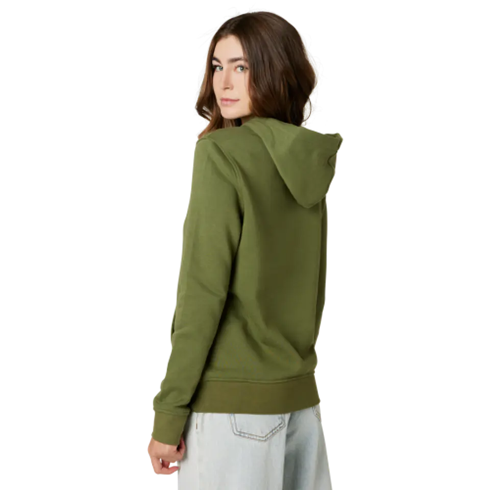 POLERON FOX MUJER PINNACLE VERDE 2