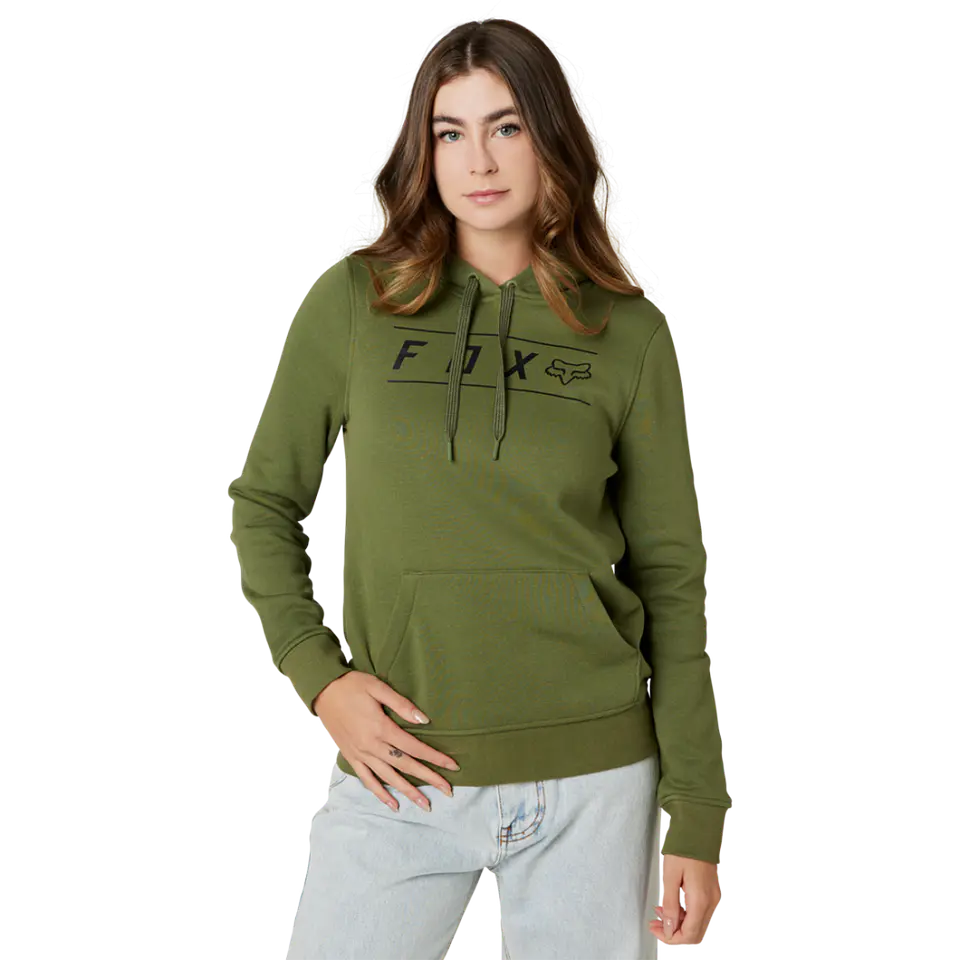 POLERON FOX MUJER PINNACLE VERDE 1