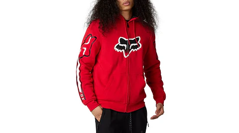 POLERON FOX VIZEN ROJO SHERPA