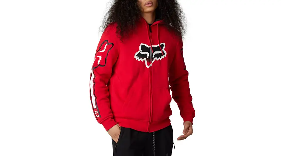 POLERON FOX VIZEN ROJO SHERPA 1