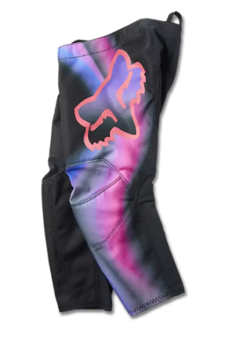 PANTALON FOX 180 KIDS TOXSYK NEGRO ROSADO 1