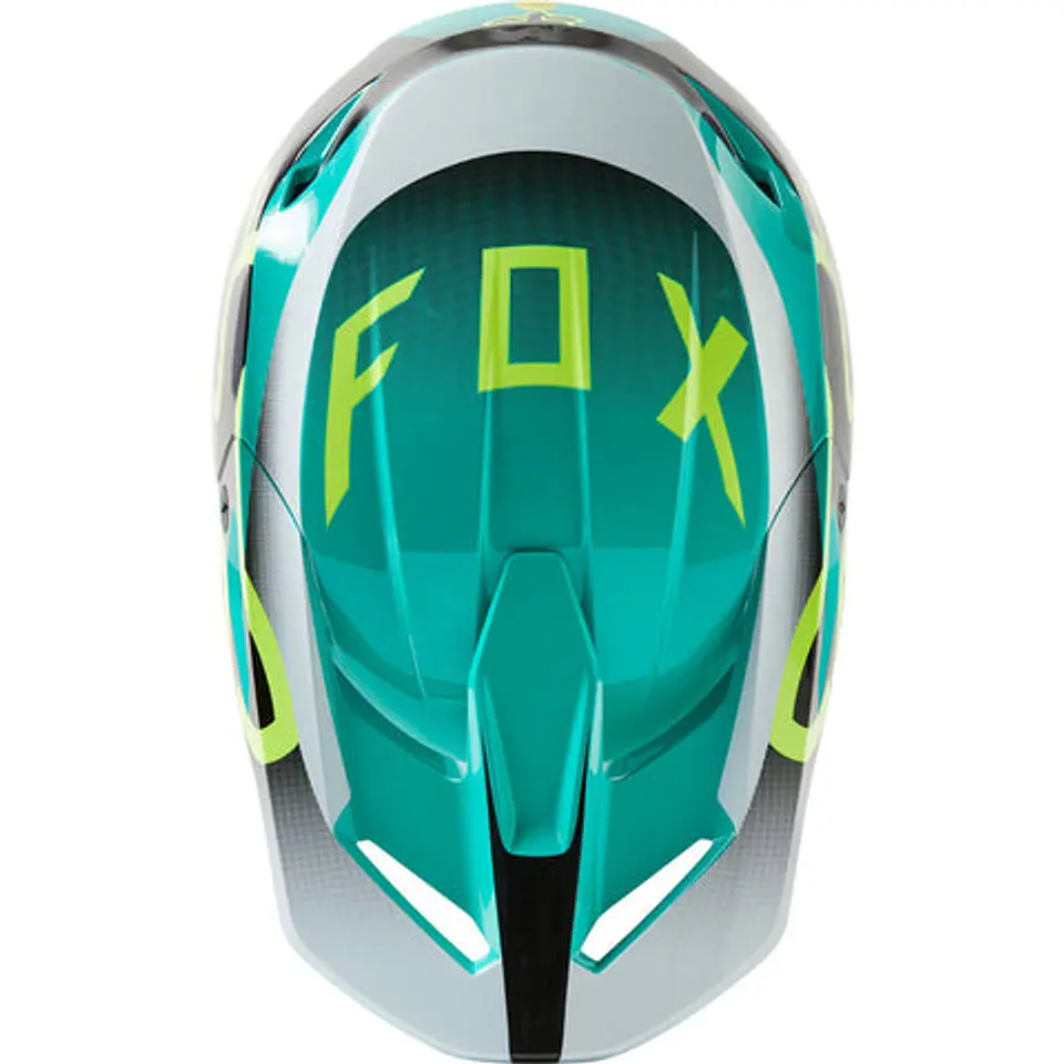 CASCO FOX V1 NIÑO LEED TEAL 3