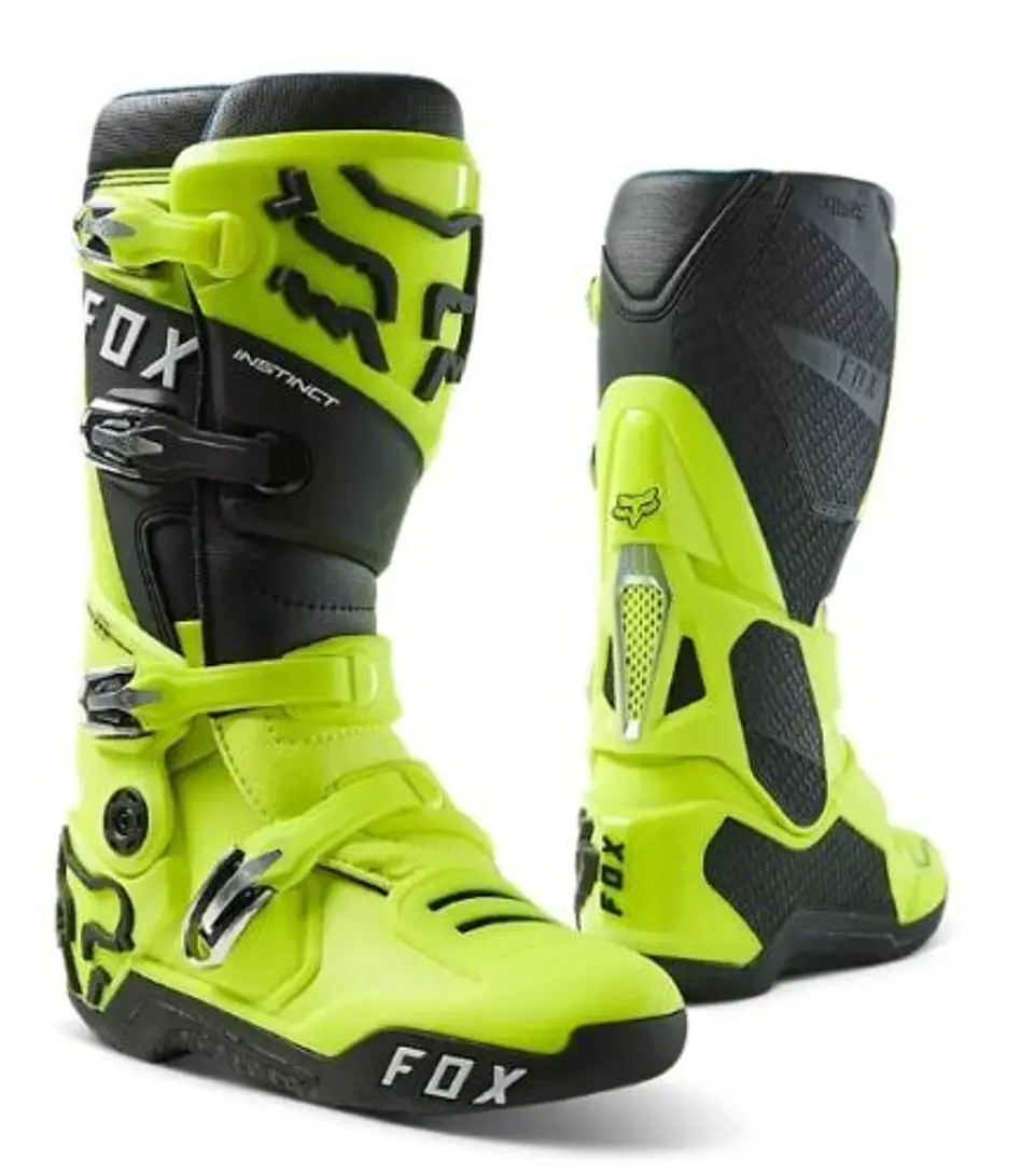BOTA FOX INSTINCT 2.0 AMARILLO FLUOR 1