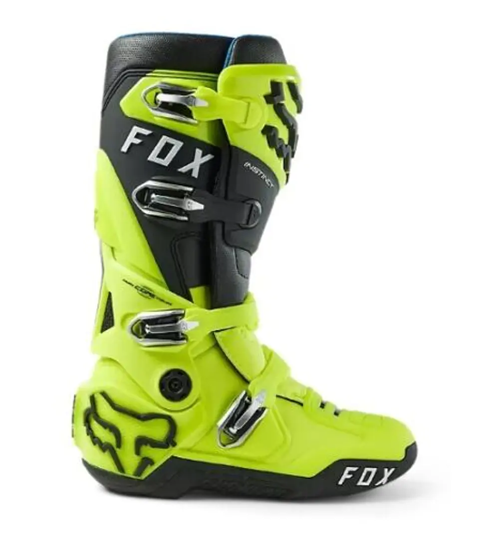 BOTA FOX INSTINCT 2.0 AMARILLO FLUOR 4