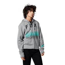 POLERON FOX FGMNT ZIP FLEECE GRIS