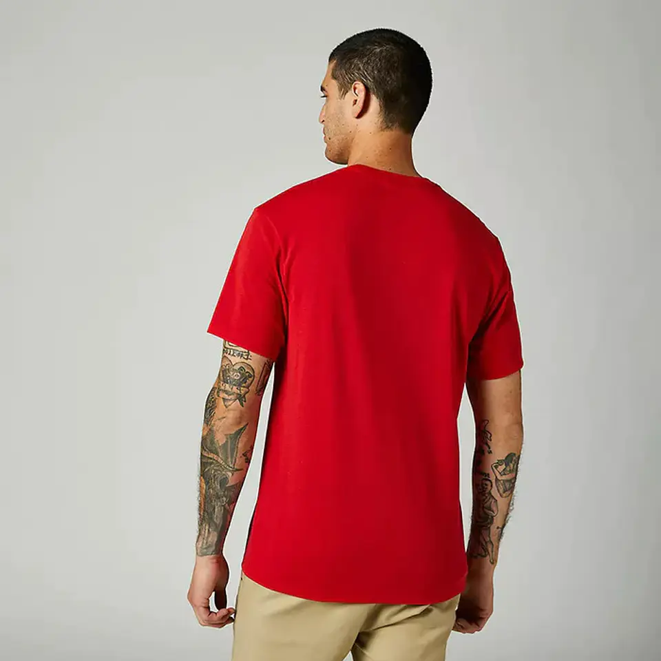 POLERA FOX RKANE ROJO 2