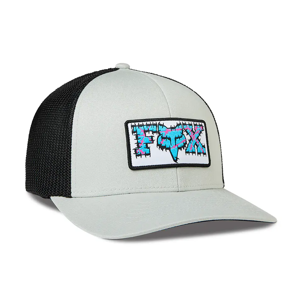 GORRO FOX BARB WIRE FLEXFIT GRIS  1