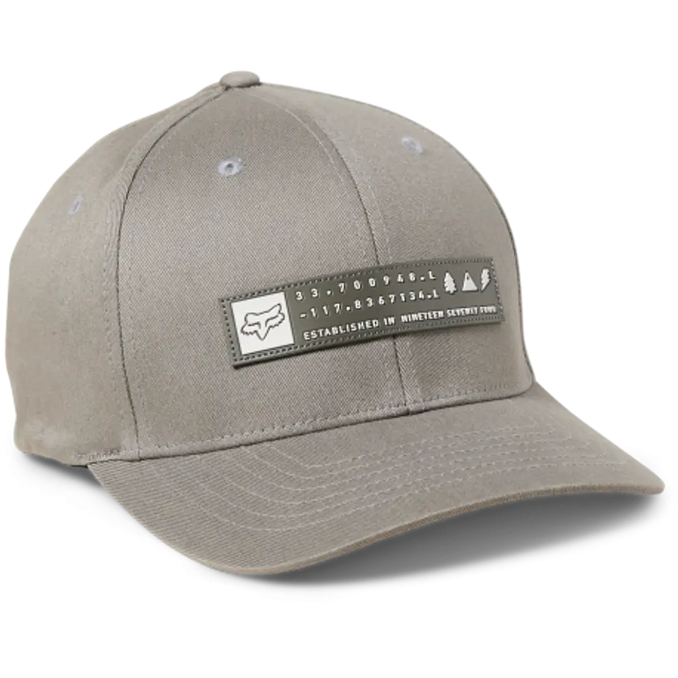 GORRO FOX FLEXFIT KNOW NO BOUNDS GRIS 1