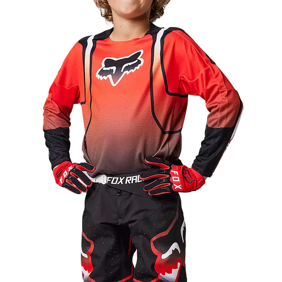 JERSEY FOX NIÑO 360 VIZEN ROJO 1