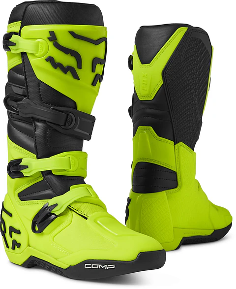 BOTA FOX COMP AMARILLO FLUOR 