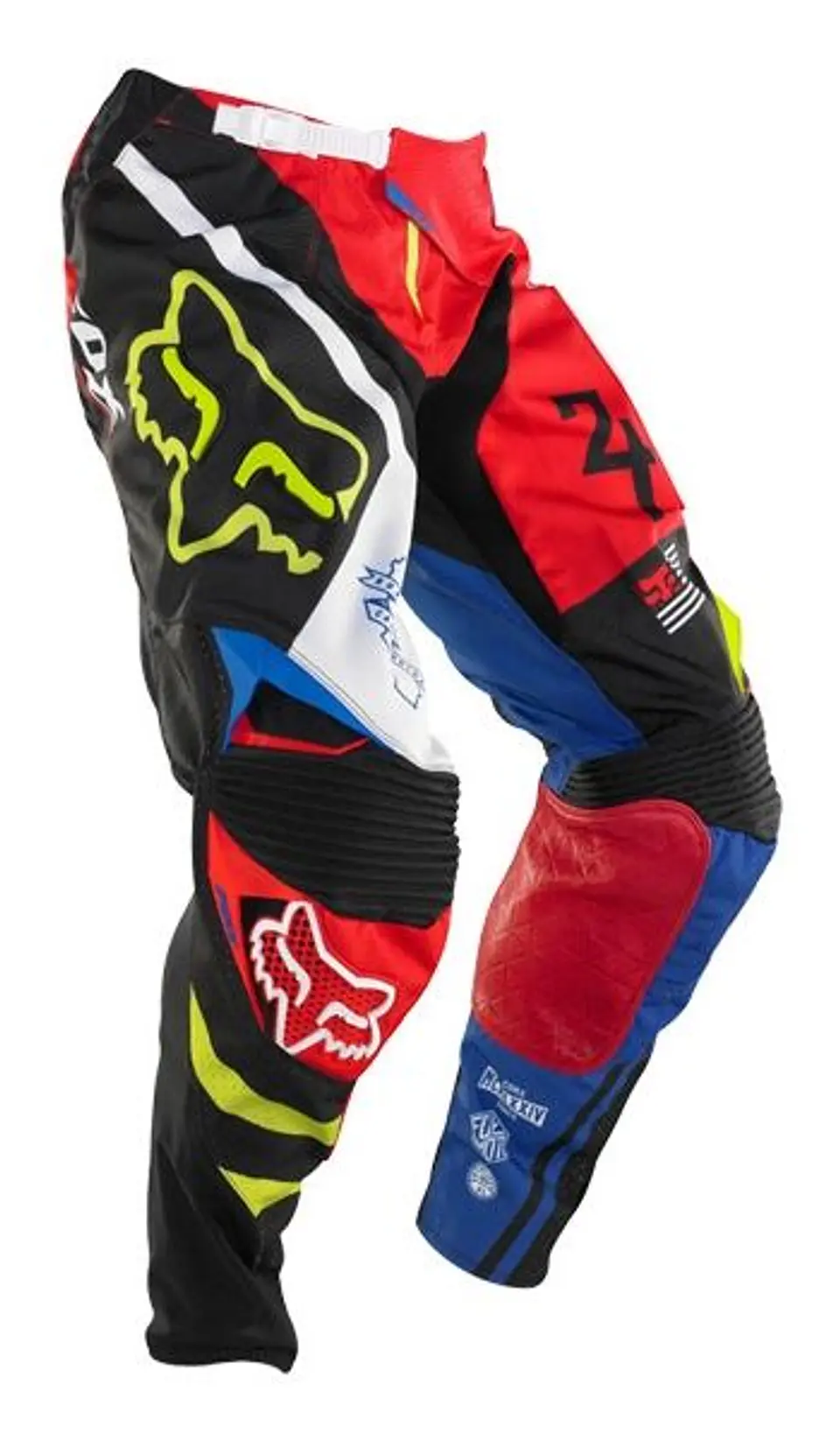 PANTALON FOX 360 INTAKE BLACK/RED 2