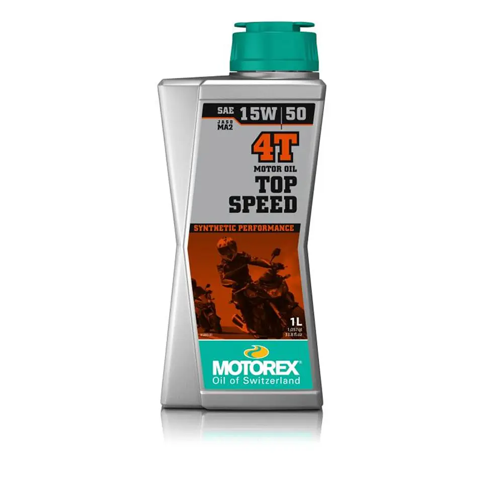ACEITE MOTOREX 4T TOP SPEED 15W50 1 LITRO 1