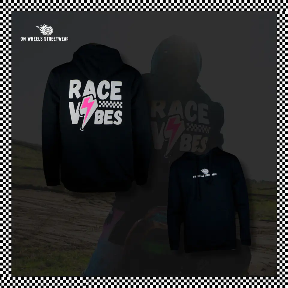 Poleron On Wheels Race vibes black 1