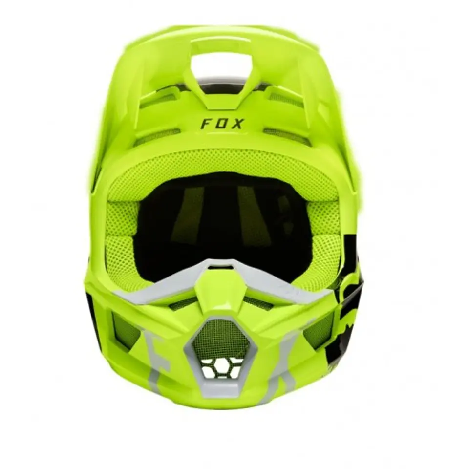 CASCO FOX V1 SKEW AMARILLO FLUOR  2