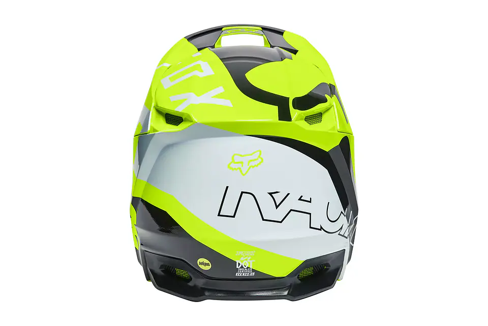 CASCO FOX V1 SKEW AMARILLO FLUOR  3