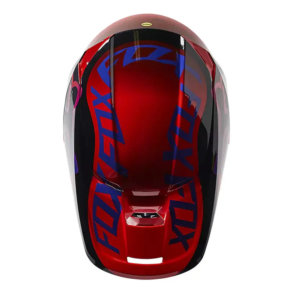 CASCO FOX V1 VENZ ROJO 2