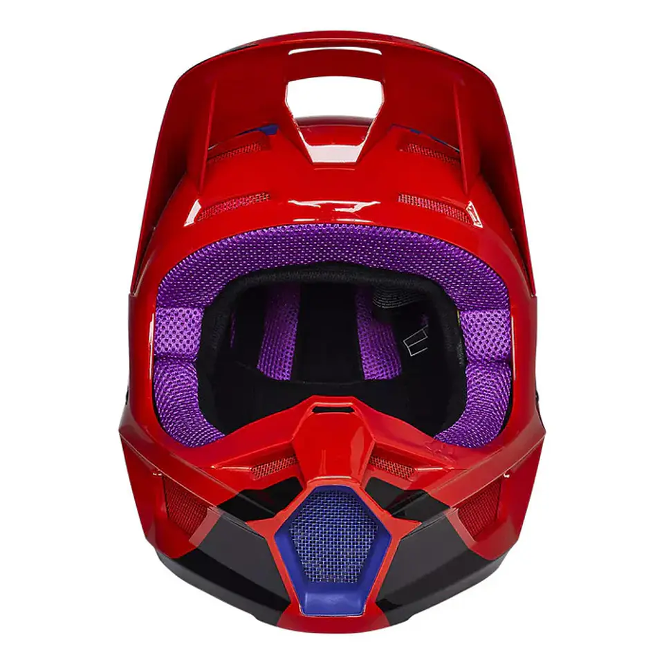 CASCO FOX V1 VENZ ROJO 3