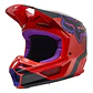 CASCO FOX V1 VENZ ROJO - Miniatura 1