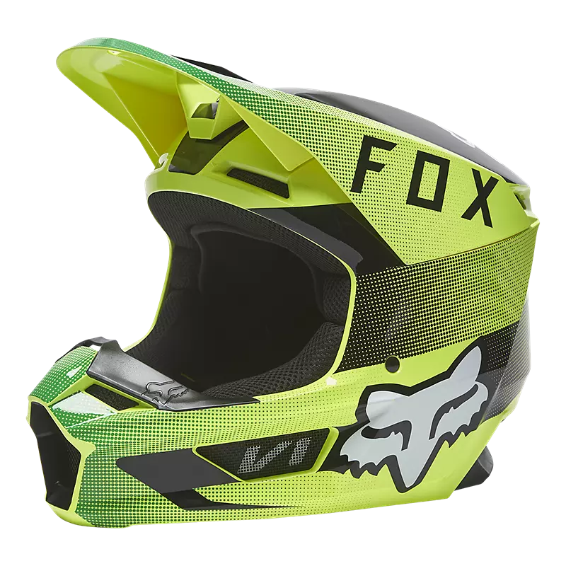 CASCO FOX V1 RIDL AMARILLO