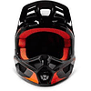 CASCO FOX V2 VIZEN NEGRO NARANJO