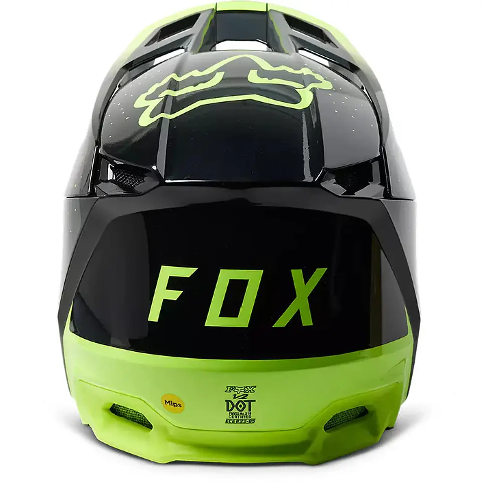 CASCO FOX V2 VIZEN AMARILLO  2