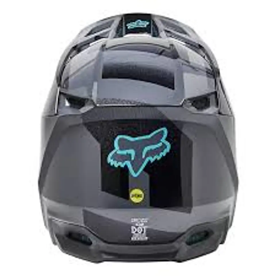 CASCO FOX V2 RKANE NEGRO AMARILLO 2