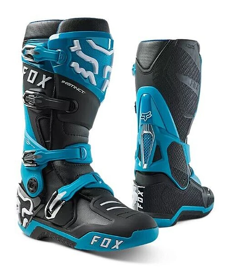 BOTA FOX INSTINCT 2.0 AZUL TURQUESA 