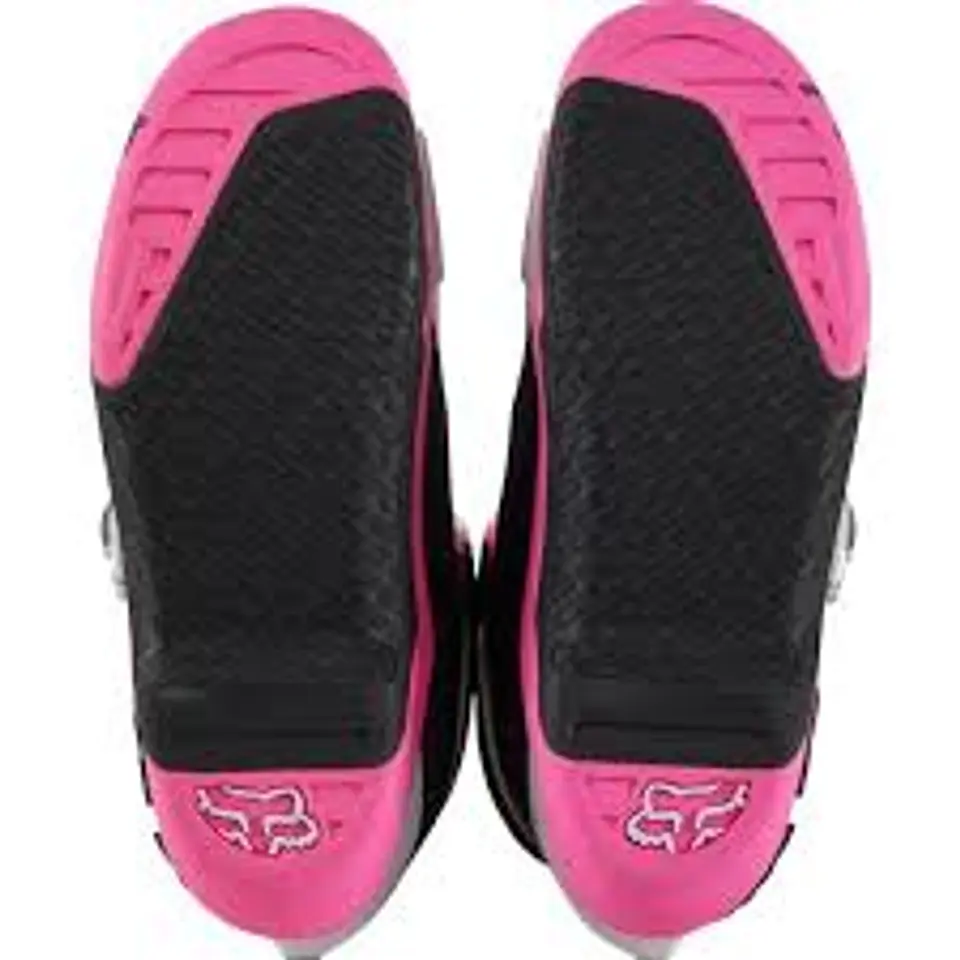 BOTA FOX INSTINCT 2.0 GRIS ROSADO 2