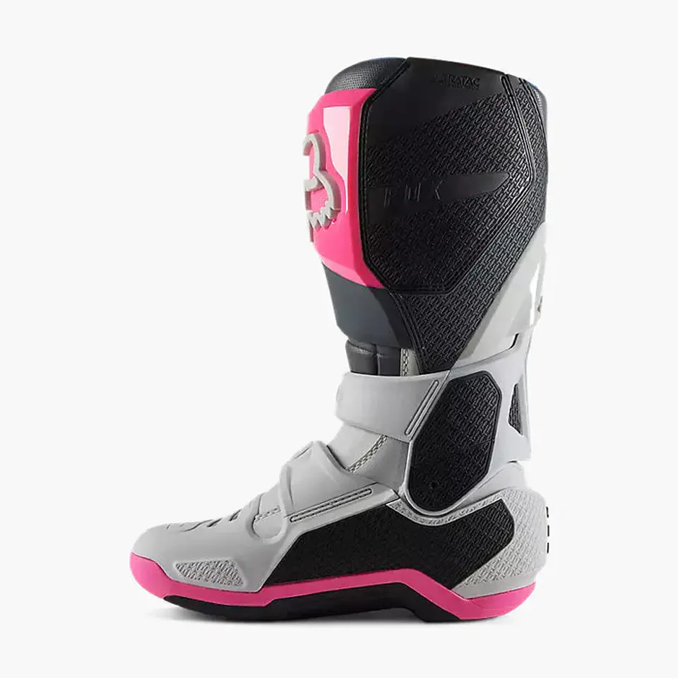 BOTA FOX INSTINCT 2.0 GRIS ROSADO 4