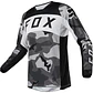 JERSEY FOX 180 BNKR CAMO NEGRO - Miniatura 1