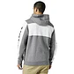 POLERON FOX HONDA ZIP FLEECE GRIS  - Miniatura 3